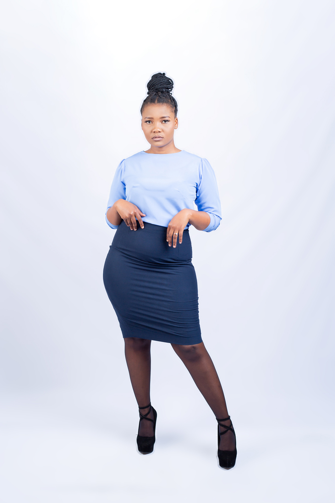 Office pencil skirt